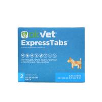 OKVET ExpressTabs для собак от 2,5 кг до 5 кг