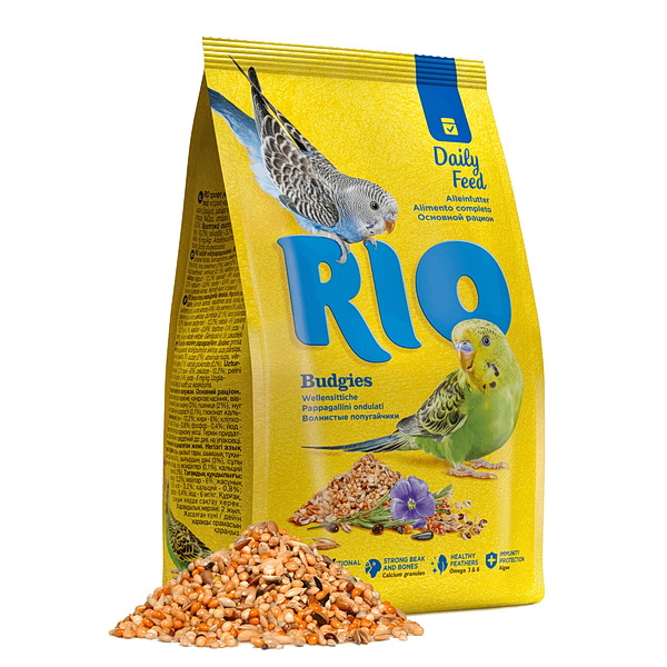 Корм для мелких попугаев RIO, 1 кг