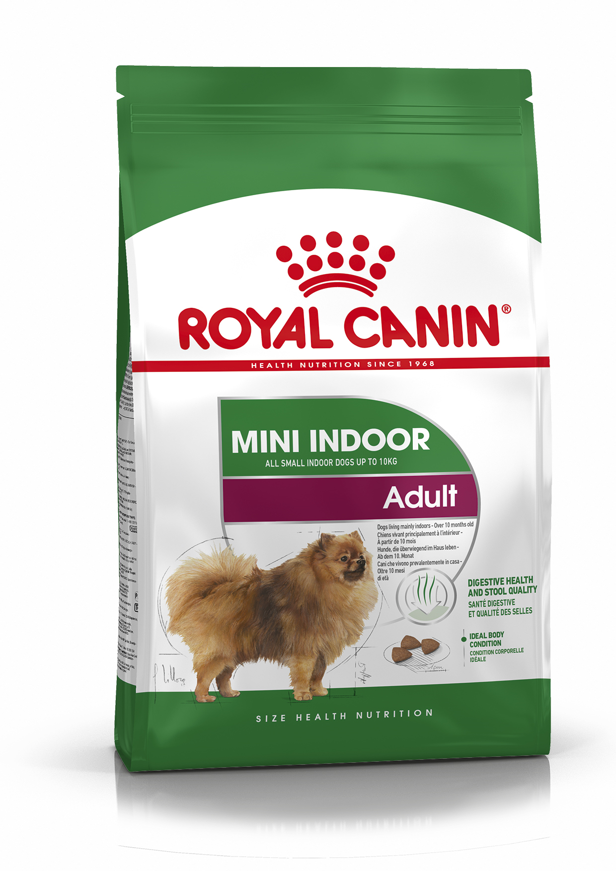 Сухой корм для собак ROYAL CANIN Mini Indor Adult мелкие породы живущие в помещениях, 500 г
