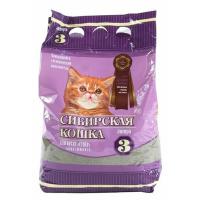 Наполнитель для кошачьего туалета СИБИРСКАЯ КОШКА Супер для котят, комкующийся, 3 л