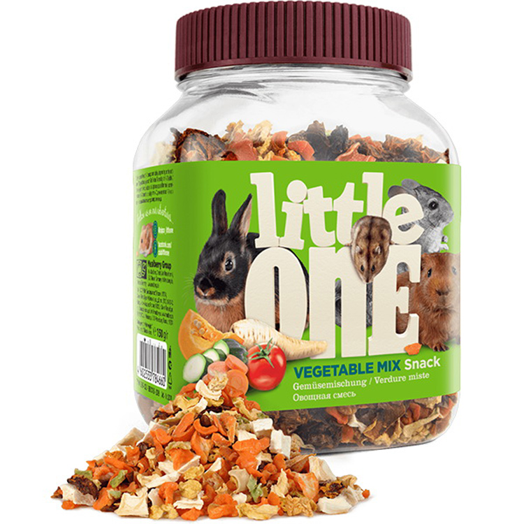 Лакомство для грызунов LITTLE ONE Овощная смесь, 150 г
