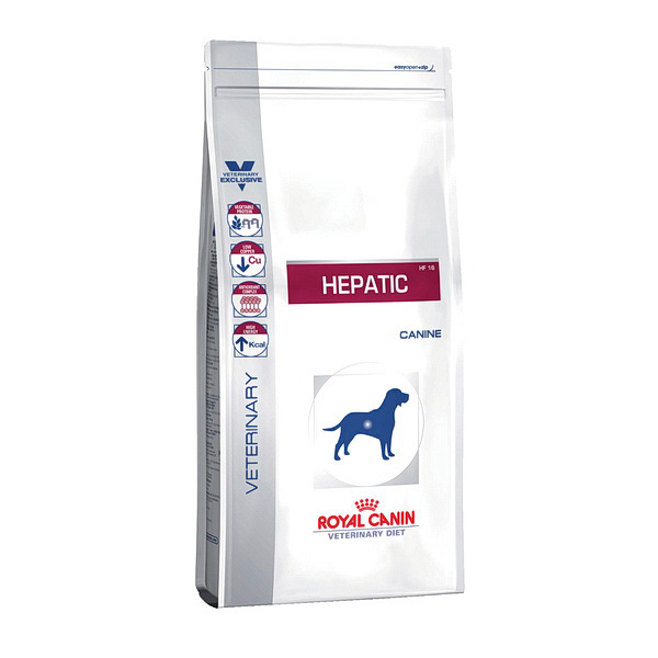 Сухой корм для собак ROYAL CANIN Hepatic вет.диета при заболеваниях печени, 1.5 кг
