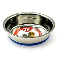 Миска для животных Jack&King металлическая с силиконовым основанием, 236 мл