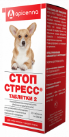Стоп-Стресс (табл. д/соб до 30кг) д/мел. и сред. собак 200мг