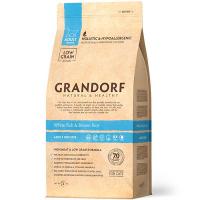 Сухой корм для кошек GRANDORF CAT INDOOR белая рыба с рисом, 400 г
