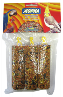ЖОРКА медовые батончики д/попугаев крупн. и сред. (3шт) 150г