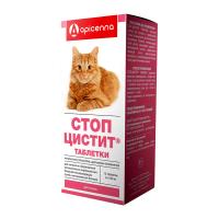 Вет.препарат для кошек СТОП-ЦИСТИТ при заболеваниях мочевыводящих путей, 15 табл.