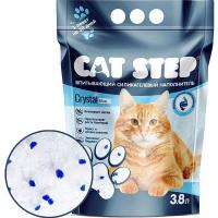 Наполнитель для кошачьего туалета CAT STEP сликагелевый, 3.8л (1.81 кг)