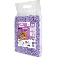 Наполнитель Cat Safe комкующийся ^Лаванда^, 6л