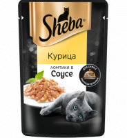 Шеба Ломтики в соусе с курицей, 75г