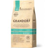 Сухой корм для кошек GRANDORF PROBIOTIC INDOR 4 вида мяса с бурым рисом и пробиотиками, 2 кг