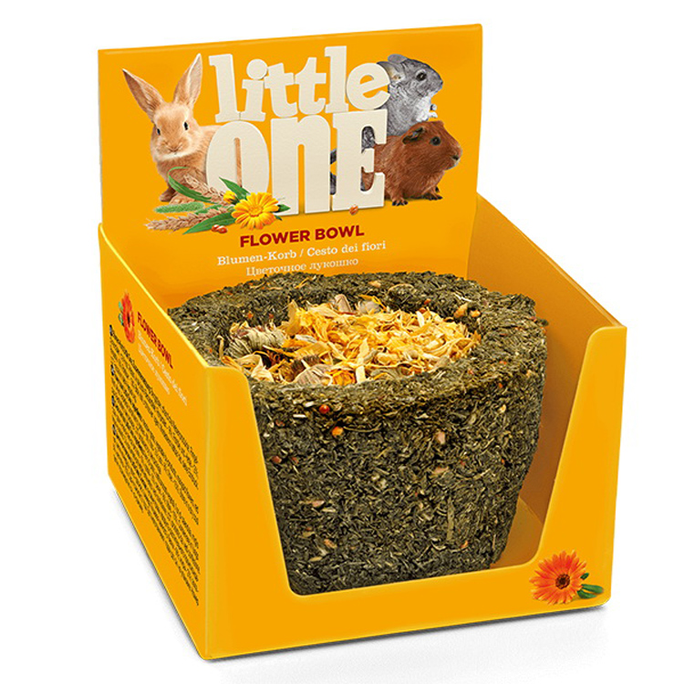 LITTLE ONE Лак-во д/грыз Лукошко цветочное 120г