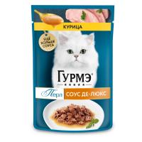 GOURMET ПЕРЛ д/К СоусДеЛюкс Курица 75гх26