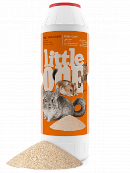 Песок для купания для грызунов LITTLE ONE, 1 кг